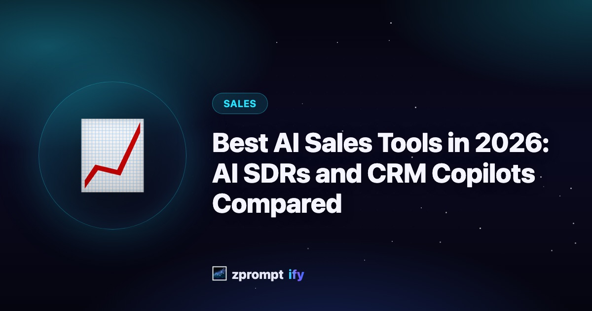 best ai sales tools ai sdrs