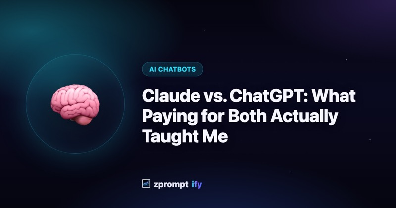Claude vs. ChatGPT: What Paying for Both Actually Taught Me