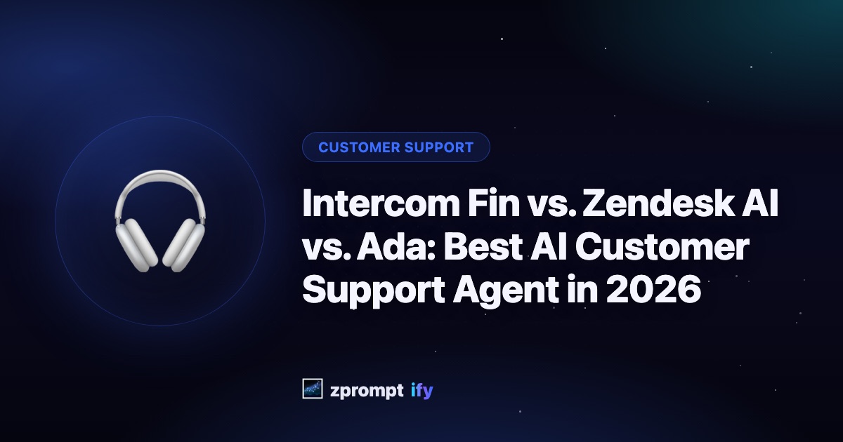 intercom fin vs zendesk ai vs ada